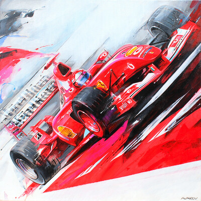 Artwork Michael Schumacher
