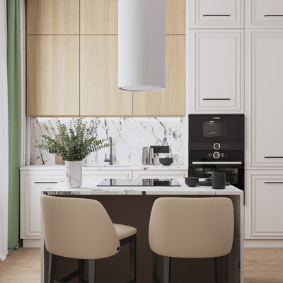Kitchen-living room