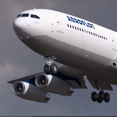 IL 86 "Chamber" in new Aeroflot livery