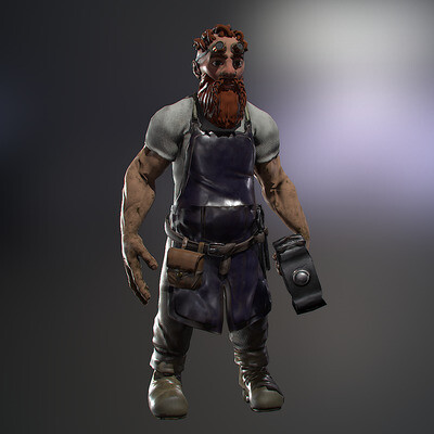 Dwarf blacksmith
