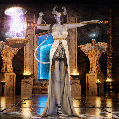 Draenei Limain in the saint temple