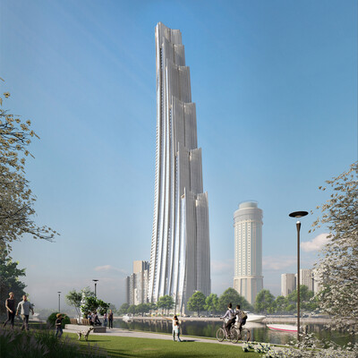 Visualization of a residential complex