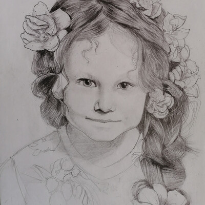 Portrait of a girl.