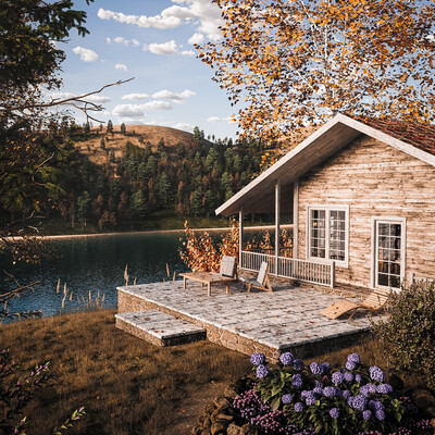 House by the river