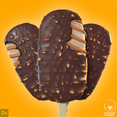 Ice cream procedural material