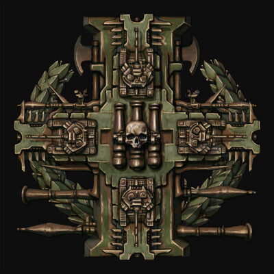 Concept. Military emblem. Variant 2.