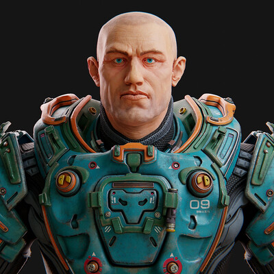 Sci fi bust