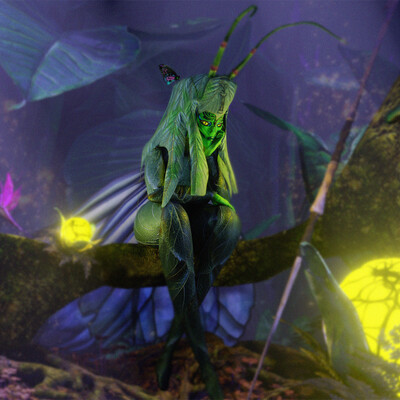 Ne'Tus. Main character from "Kavian. Alpha"
