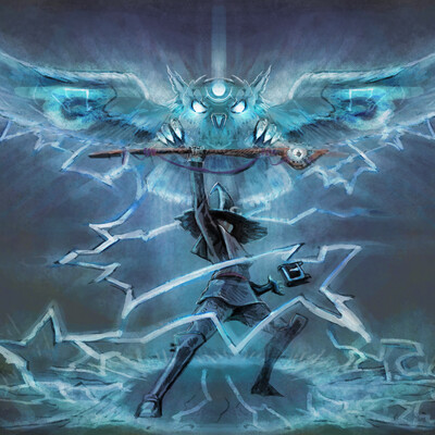 Concept Artist RPG. Main Hero Ultimate Ability