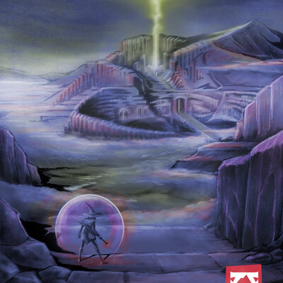 Concept Artist RPG: Temple Mountain and Demons
