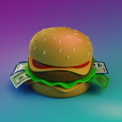 NFT hamburger