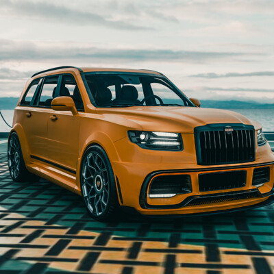Aurus Komendant Body kit Russian SUV