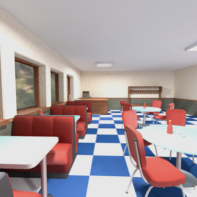 Old cafe