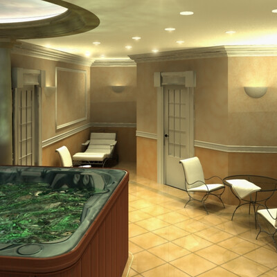 Vannaya komnata so SPA