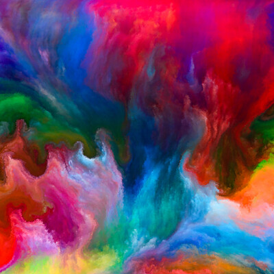 Houdini Abstract Fluid Painting Effect with hip file
