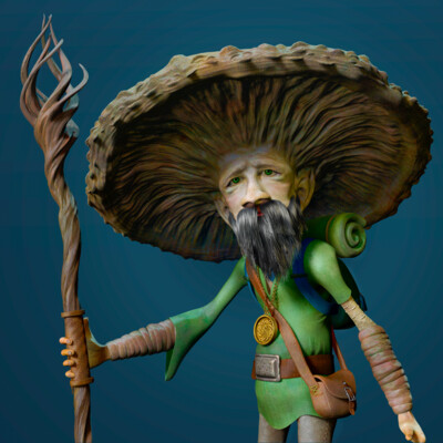 The old mushroom traveler Velemir