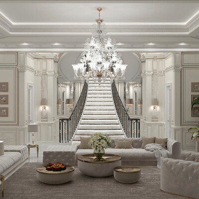 Living room hall