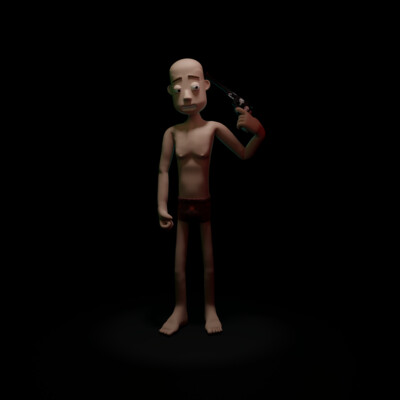 Naked man