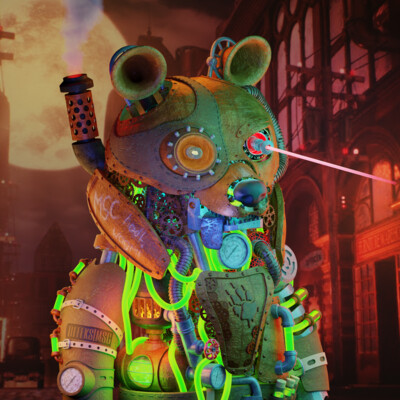 NFT SHI-BA steampunk