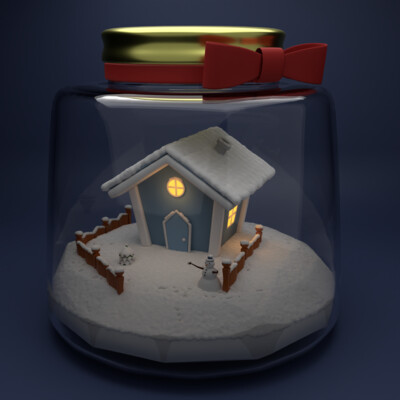Winter house
