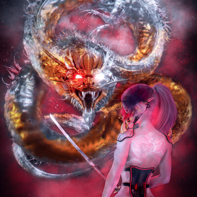 Обложка - "Japan/Drakon&Girl"