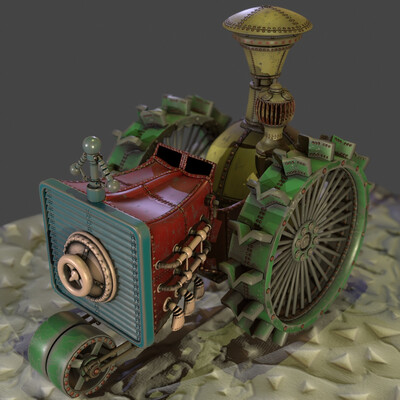 Steam Tractor.