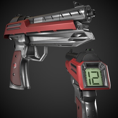 Sci-Fi Makarov Pistol