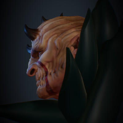 Sculpt of a character