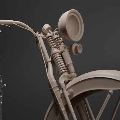 Fork motorcycle "Springer"