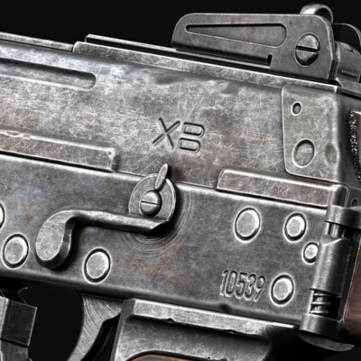 Sammy from the game Metro Exodus (Fan Art)
