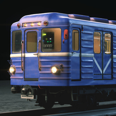 Old subway wagon