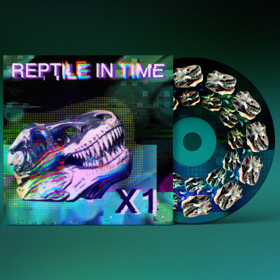 Creating a cover for album "Reptile in time - X1"
