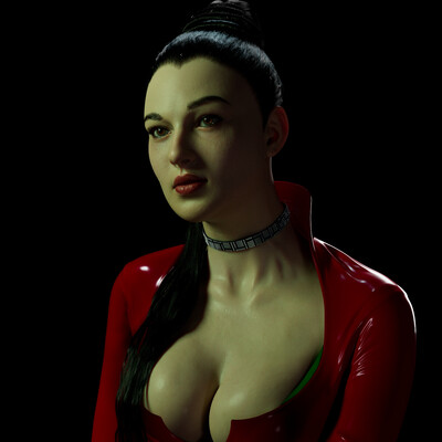 Monica Bellucci portrait