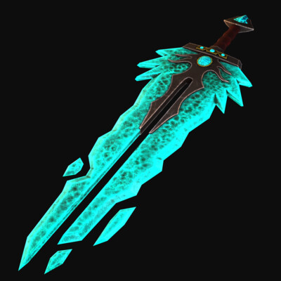 Crystal sword
