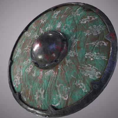 Shield of the Warrior of the "Secret Cult"
