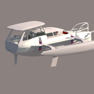 Catamaran, technical solution.