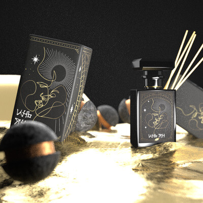 3D promotional INYAN. Perfume Design + Animation