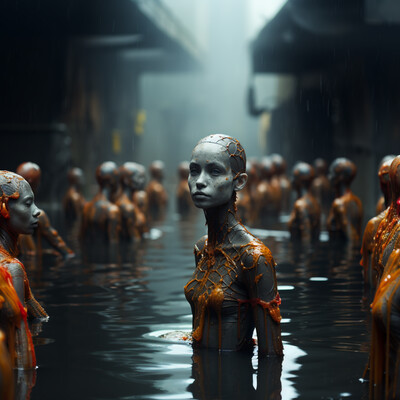 :: rite of passage of cyborgs with human nervous tissue into religion ⚙