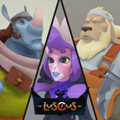 Luscus characters