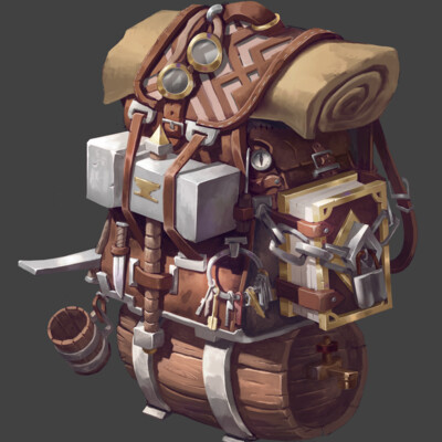 Fantasy backpack