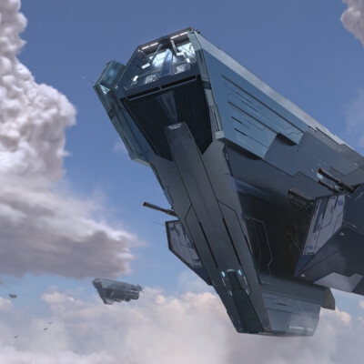Dark Guardian - Space Ship