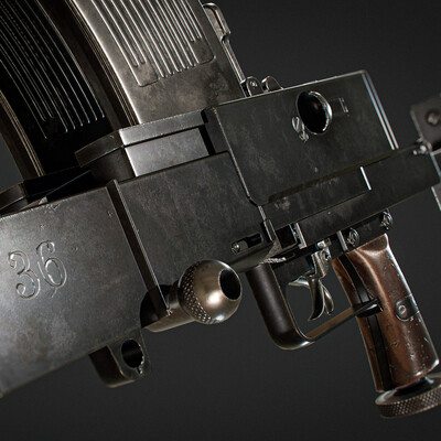 Fedorov-Shpagin machine gun, model 1922