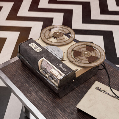 Wollensak Vintage Tape Recorder