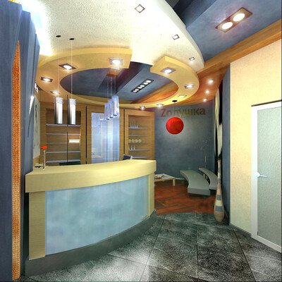 Salon krasotyi - holl