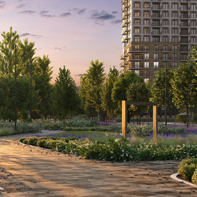Visualization of a residential complex