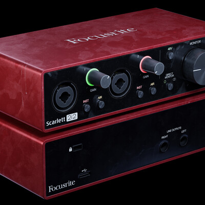 Audio interface Focusrite Scarlett 2i2 3rd Gen
