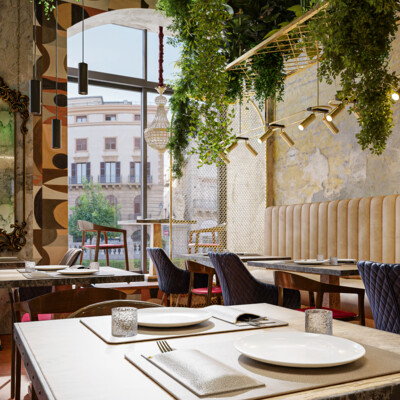 визуализация ресторана restaurant visualization