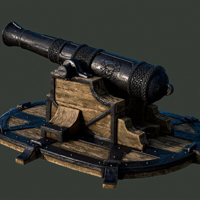 Pirate cannon