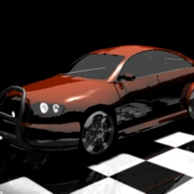 Prototype car pyro