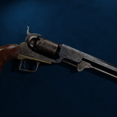 Colt 1851 navy revolver
